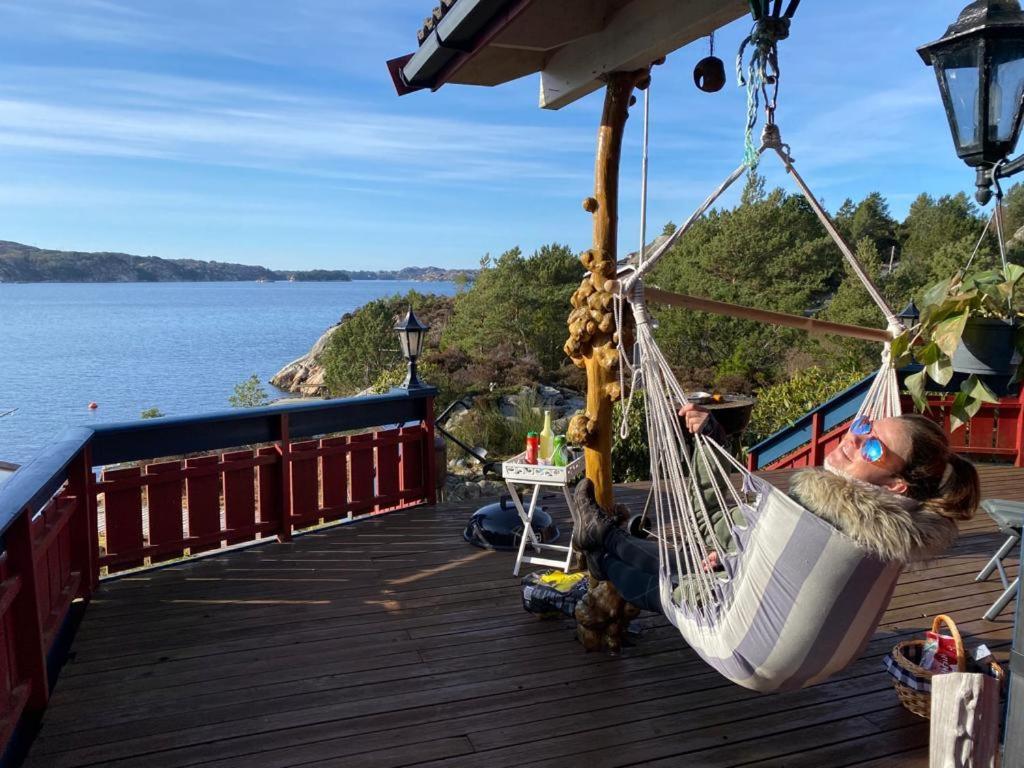 Ferienhaus „Draumen“ In Norwegen Bomlo Bagian luar foto